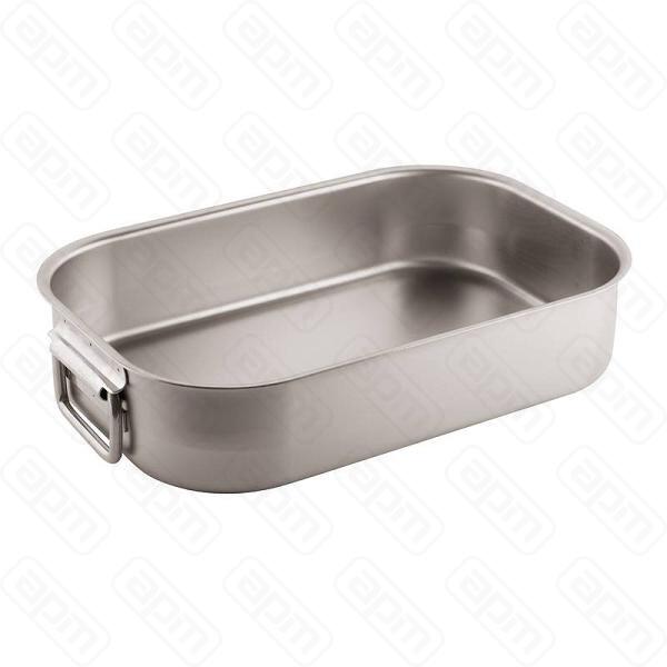 Лоток для жарки 60х35см h9см с ручками нержсталь 11941-60