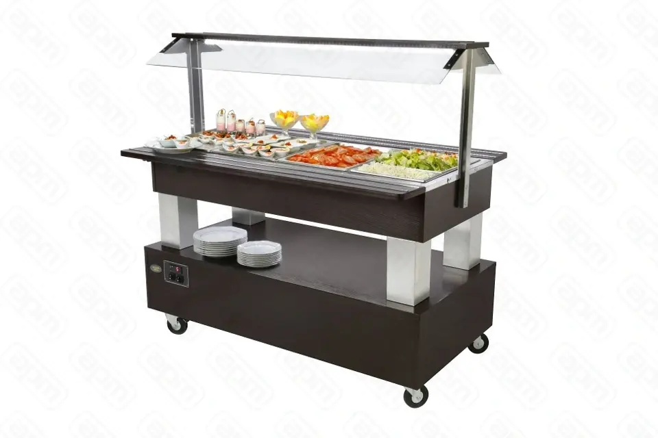 Roller Grill Int Салат-бар серии SB модель SB 40 C Wenge